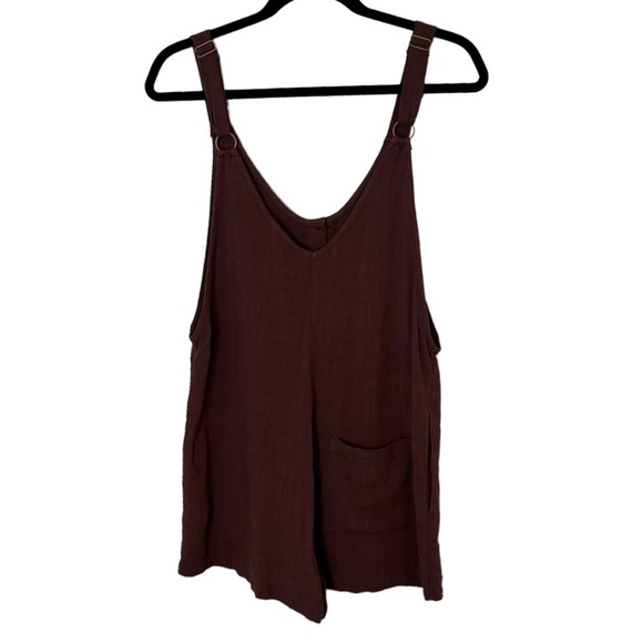 Gentle Fawn Miller Romper- Coffee - Picture 10 of 15